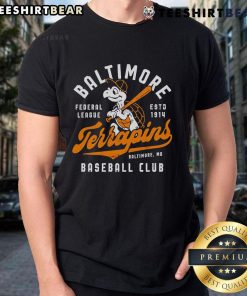 Vintage Baltimore Terrapins Maryland baseball T-shirt featuring classic design, perfect for fans and collectors.