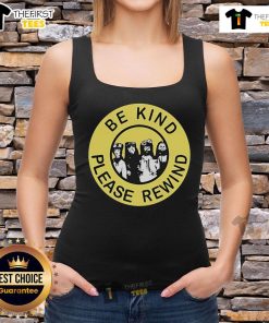 Top Be Kind Please Rewind Puppet Combo Tank Top featuring retro graphics and a comfortable fit for casual wear.