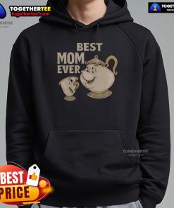 Cozy 'Best Mom Ever' hoodie in pink, perfect gift for moms who love comfort and style.