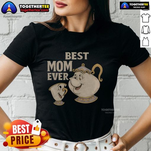 Top Best Mom Ever Ladies Tee featuring a stylish design perfect for celebrating mothers on any occasion.