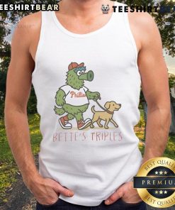 Top Bettes Triples Phillies Phanatic tank top featuring the iconic Philadelphia Phillies mascot design.