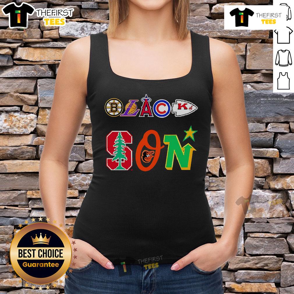 Top Blackson Slcjersey Tank Top Top Blackson SLC jersey tank top featuring a stylish design, perfect for casual wear and athletic activities.