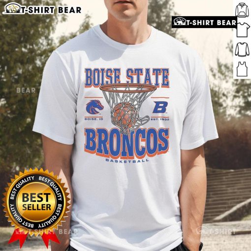 Alt Text: Top Boise State Broncos Game Time T-Shirt featuring vibrant team colors and logo, perfect for fans on game day.