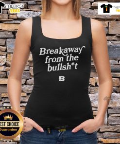 Top Breakaway From The Bullshit Music Festival tank top featuring vibrant colors and bold graphic design, perfect for festival vibes.