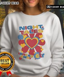 Top Breakaway X Night Tales collaboration sweatshirt featuring a stylish design, perfect for trendy streetwear enthusiasts.