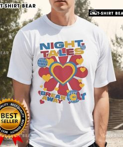 Top Breakaway X Night Tales Collab T-Shirt featuring unique graphic design and stylish fit for streetwear enthusiasts.