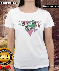 Alt Text: Top Bronski Beat Smalltown Boy Ladies Tee featuring a vibrant design celebrating the iconic song and LGBTQ+ pride.