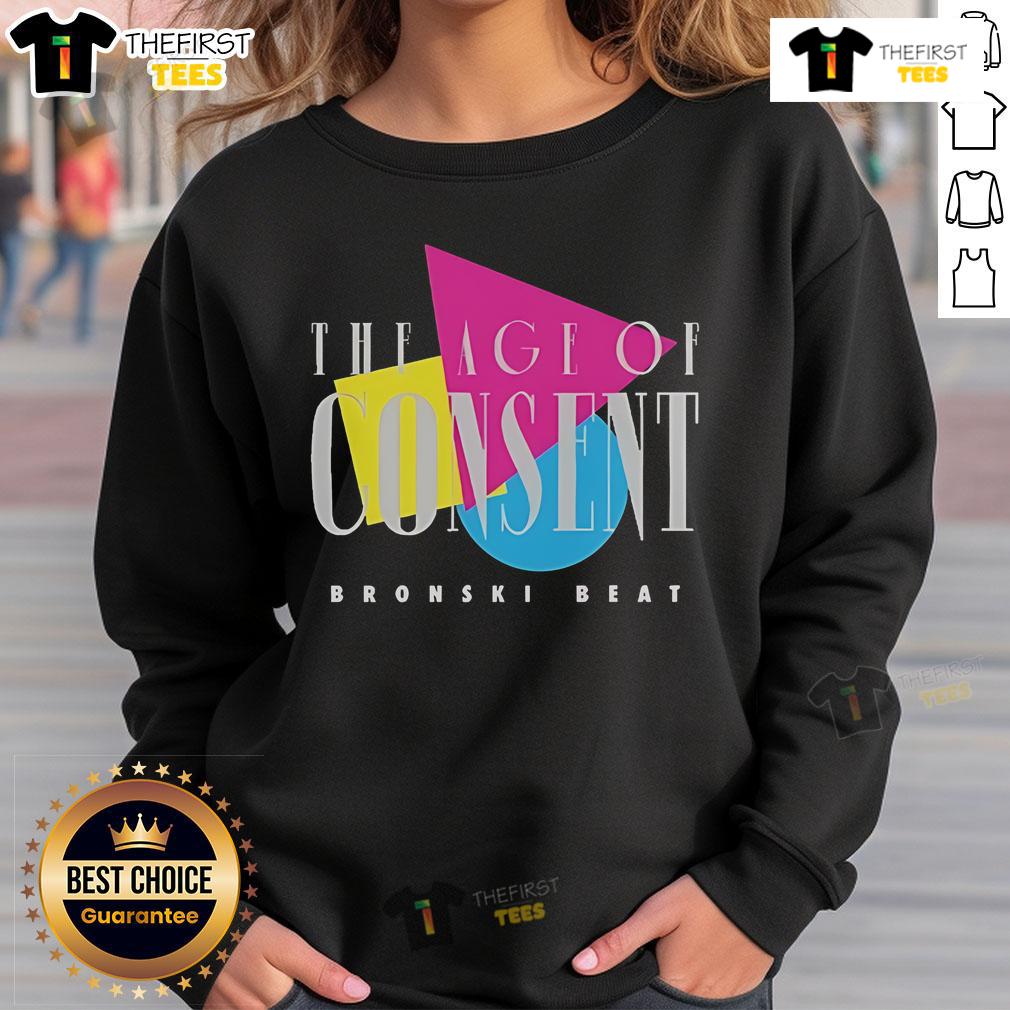 Top Bronski Beat The Age Of Consent Sweatshirt Top Bronski Beat The Age of Consent sweatshirt featuring bold graphic design and vibrant colors, perfect for fans.