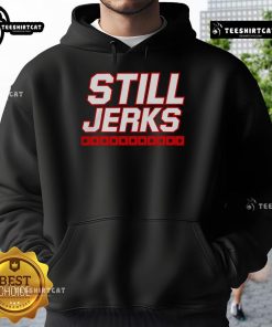 Top Carolina Hurricanes Still Jerks hoodie featuring team colors and logo, perfect for fans and winter wear.