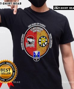 Top Charlotte Checkers vs Providence Bruins 2025 Calder Cup Playoffs T-Shirt featuring team logos and playoff graphics.