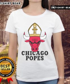 Top Chicago Popes Ladies Tee featuring a stylish design, perfect for fans of the Chicago Popes apparel.