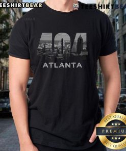 Top City Skyline Area Code 404 Downtown Atlanta Georgia Souvenir T-Shirt featuring iconic Atlanta skyline design.