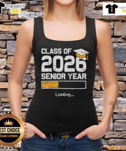 Top Class of 2026 Senior Year Loading Tank Top featuring a stylish design for proud graduates.