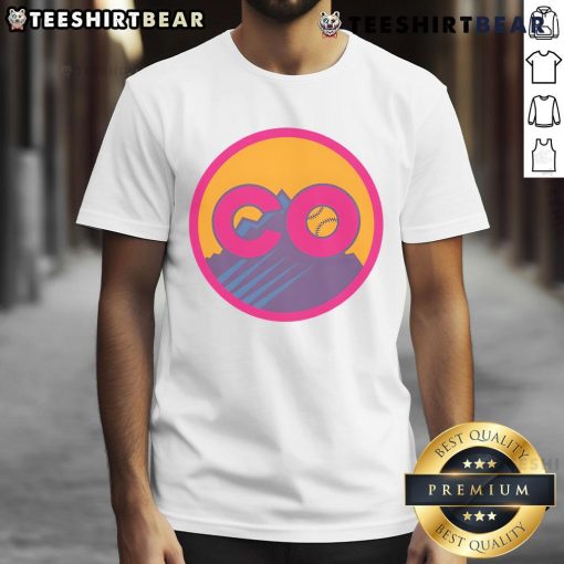 Top Colorado Rockies City Connect T-Shirt featuring vibrant team colors and logo, perfect for fans and casual wear.