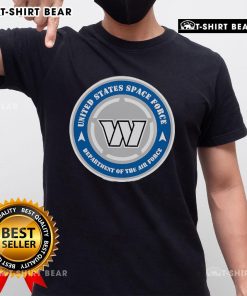 Top Commanders United States Space Force Military Appreciation Night T-Shirt featuring official logos and patriotic design.