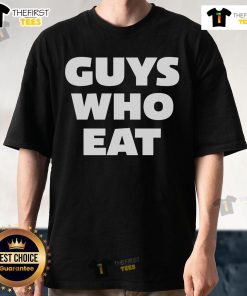 Alt Text: Dani Elle Speegle Guys Who Eat T-Shirt design featuring a bold graphic and vibrant colors, perfect for fitness enthusiasts.