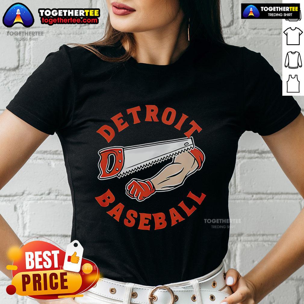 Top Detroit Tigers Baseball Bone Saw Ladies Tee Top Detroit Tigers Baseball Bone Saw Ladies Tee featuring a stylish design perfect for female fans of the Tigers.