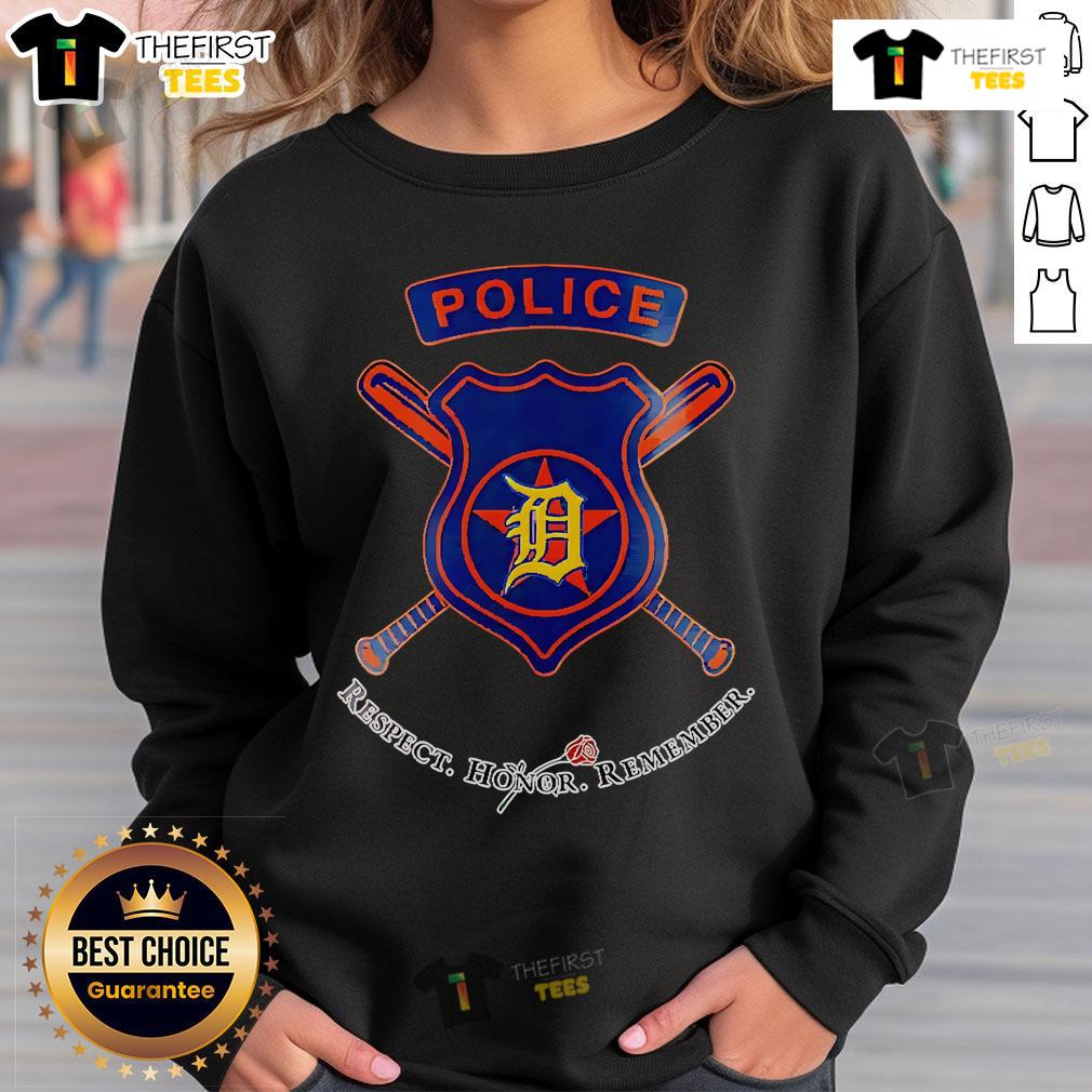 Top Detroit Tigers National Police Week Night 2025 Baseball Sweatshirt Top Detroit Tigers National Police Week Night 2025 baseball sweatshirt showcasing team logo and patriotic design.