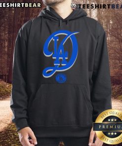 Cozy Top Dla Dodgers Big Hoodie in blue with team logo, perfect for fans looking to stay warm and stylish.