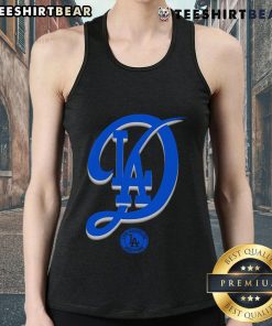 Top Dla Dodgers Big Tank Top featuring bold Dodgers logo and comfortable fit, perfect for fans and casual wear.