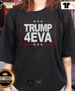 Top Donald Trump 4EVA 2028 Forever Ladies Tee showcasing a stylish graphic design for Trump supporters.