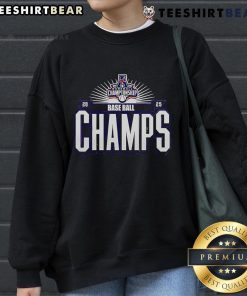 Top ECU Baseball Champions AAC 2025 sweatshirt featuring team logo and vibrant colors, perfect for fans and supporters.