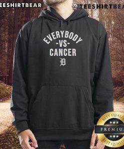 Alt Text: Top Everybody Vs Cancer Detroit Tiger 2025 Hoodie featuring vibrant graphics and supportive cancer awareness design.