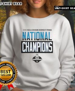 Top Georgia Bulldogs 2025 NCAA Division I Women's Tennis National Champions sweatshirt in red and black design.