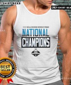 Top Georgia Bulldogs 2025 NCAA Division I Women's Tennis National Champions tank top featuring team colors and logo.