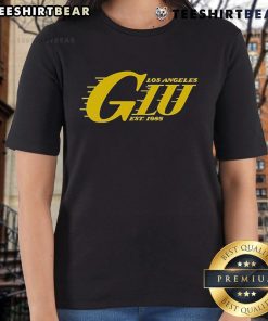 Los Angeles Lakers Est. 1985 ladies tee featuring bold team graphics, perfect for fans and casual wear.