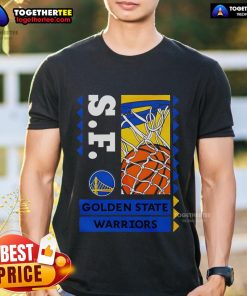Top Golden State Warriors Basketball Ballin 2025 T-Shirt featuring vibrant team colors and logo, perfect for fans.