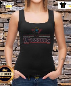 Top Golden State Warriors fan banner tank top featuring vibrant team colors and logo for ultimate game day style.