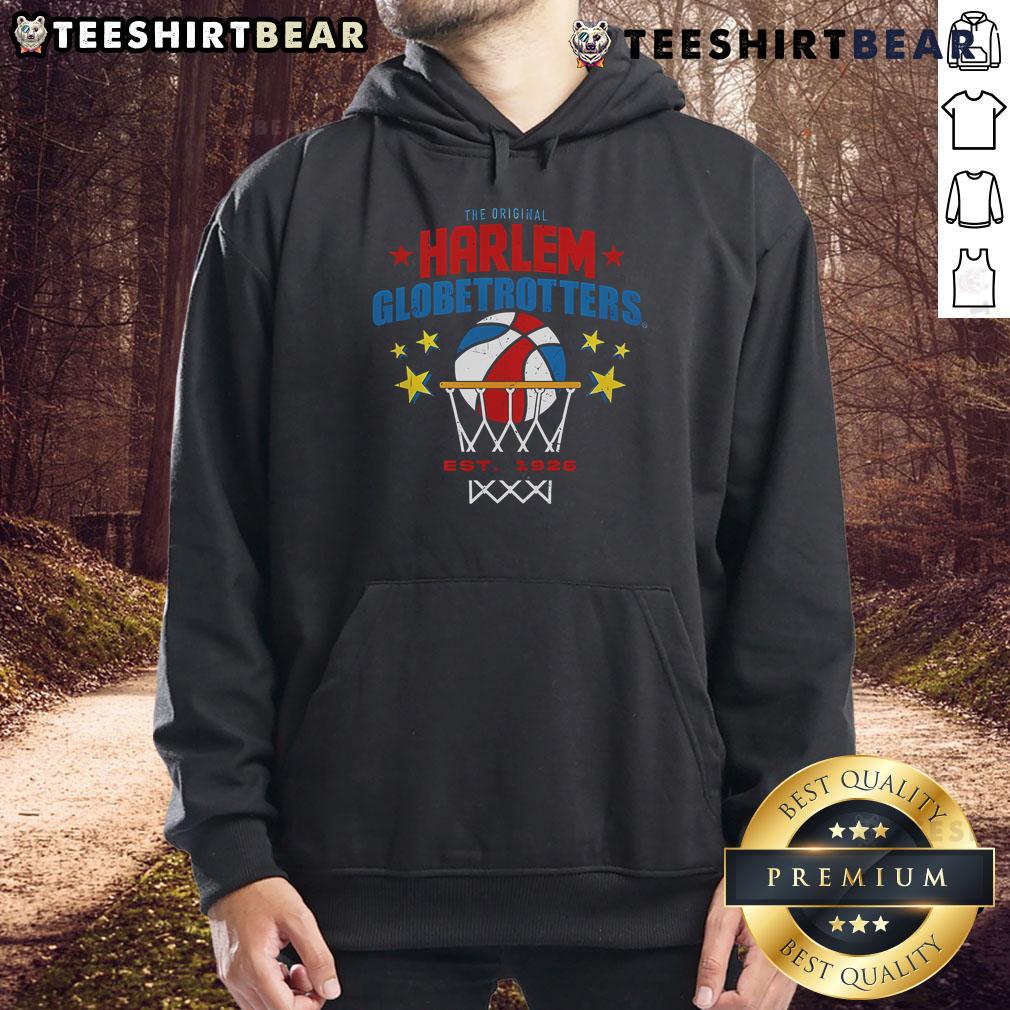 Top Harlem Globetrotters Nothing But Net Est 1926 Hoodie Top Harlem Globetrotters 'Nothing But Net' Est. 1926 hoodie featuring vibrant colors and iconic team logo.