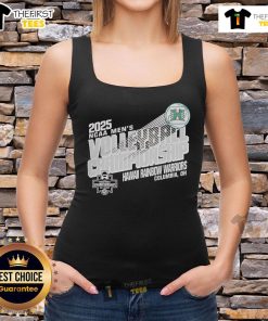 Top Hawaii Warriors 2025 NCAA Men's Volleyball Championship tank top featuring team logo and vibrant colors.