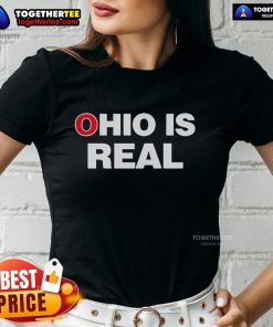 Alt Text: Top Hawthorne Heights Ohio Is Real ladies tee featuring a trendy design perfect for music fans and casual wear.