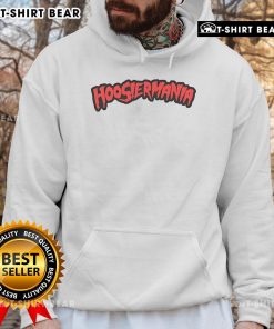 Top Hoosiermania Logo Hoodie featuring vibrant colors and stylish design, perfect for fans and casual wear.
