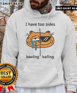 Stylish 'Top I Have Too Sides Bawling and Balling' hoodie featuring a unique design, perfect for casual wear.