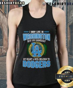 Stylish Dodgers tank top for game day, perfect for fans living in Washington who support their team with pride.