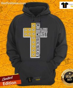 Top Indiana Pacers hoodie featuring 'I Can Do All Things Through Christ' inspirational design for fans.