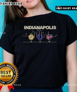 Top Indianapolis Sports History City of Champions Ladies Tee showcasing team pride and athletic spirit in vibrant design.