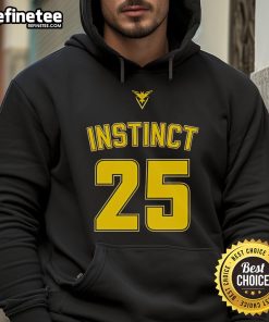 Top Instinct 25 Hoodie in navy blue, featuring a stylish design and perfect for casual wear and outdoor activities.