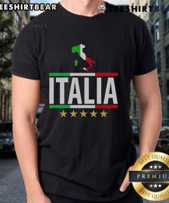 Top Italia Italy Soccer Football Champions T-Shirt featuring vibrant graphics celebrating Italy's soccer success.