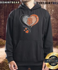 Top It's In My DNA Heart San Francisco hoodie featuring iconic SF skyline design, perfect for city lovers and fashion enthusiasts.