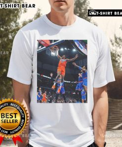Top Jalen Williams Flying Score Black Game Frames Oklahoma T-Shirt featuring vibrant graphics and soft fabric design.