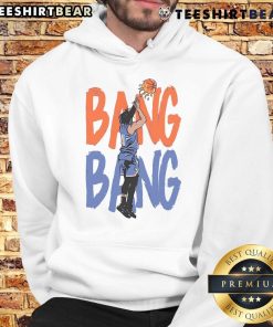 Top JB Bang Bang Hoodie in black, showcasing stylish design and comfortable fit for casual wear.