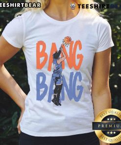 Top JB Bang Bang Ladies Tee in vibrant colors, featuring a stylish design perfect for casual wear and summer outings.