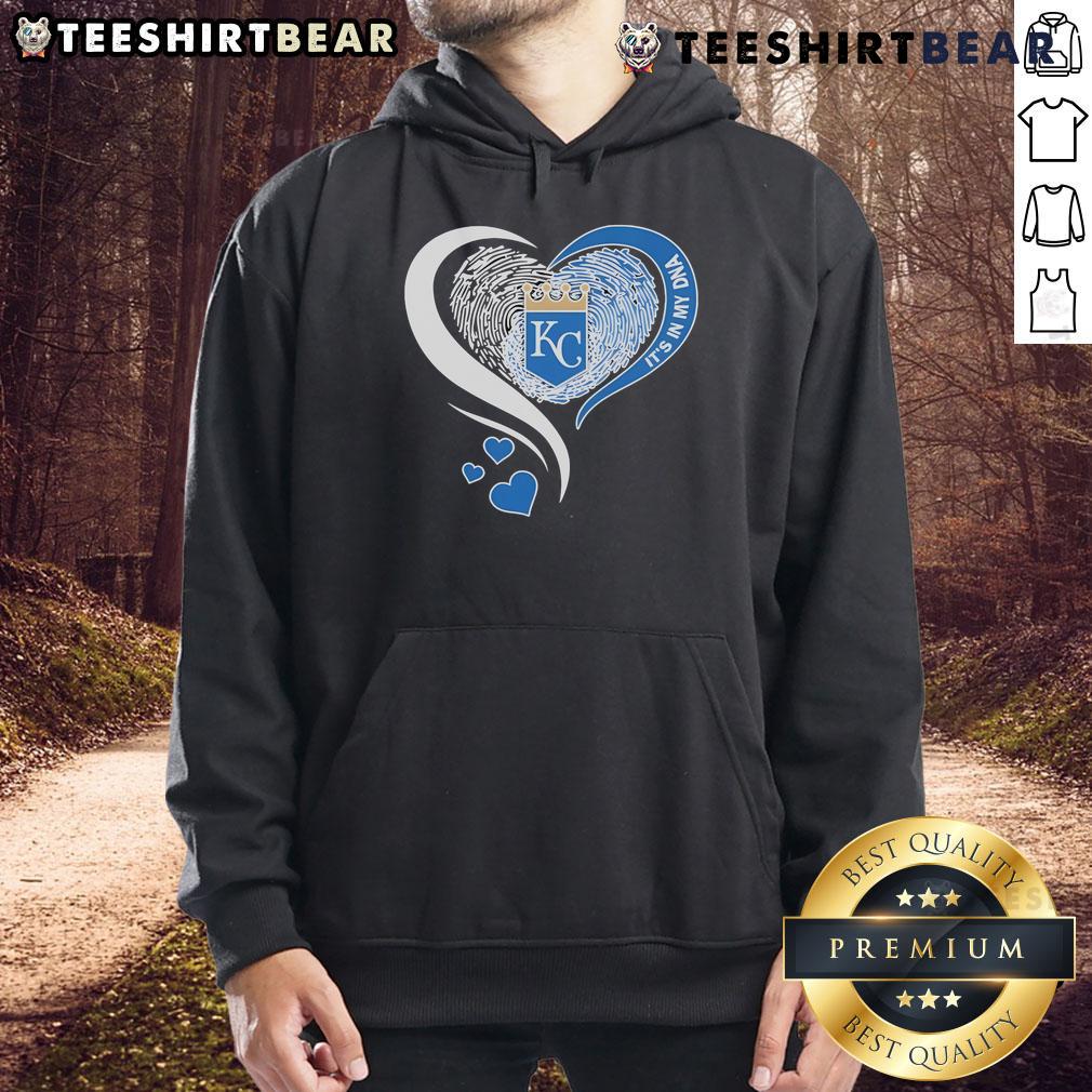 Top Kansas City Royals It'S In My Dna Heart Hoodie Top Kansas City Royals 'It's In My DNA' Heart Hoodie design featuring team colors and logo for passionate fans.