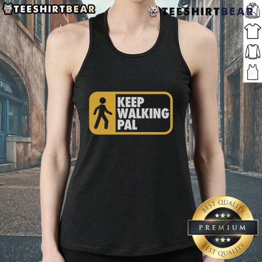 Stylish Top Keep Walking Pal Tank Top in vibrant colors, perfect for casual summer outfits and active lifestyles.