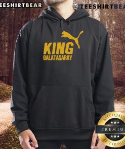 Alt Text: Top King Galatasaray hoodie featuring vibrant team colors and logo, perfect for fans and casual wear.