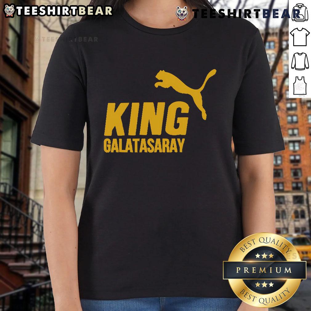 Top King Galatasaray Ladies Tee Top King Galatasaray Ladies Tee featuring vibrant team colors and logo, perfect for passionate fans and casual wear.